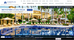 Desktop Screenshot of hotelcasavelas.com.mx
