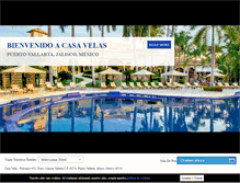Tablet Screenshot of hotelcasavelas.com.mx